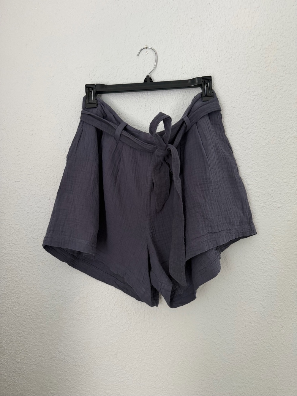 Maurices Paper Bag Cotton Shorts | Tie Front Belt | New with Tag